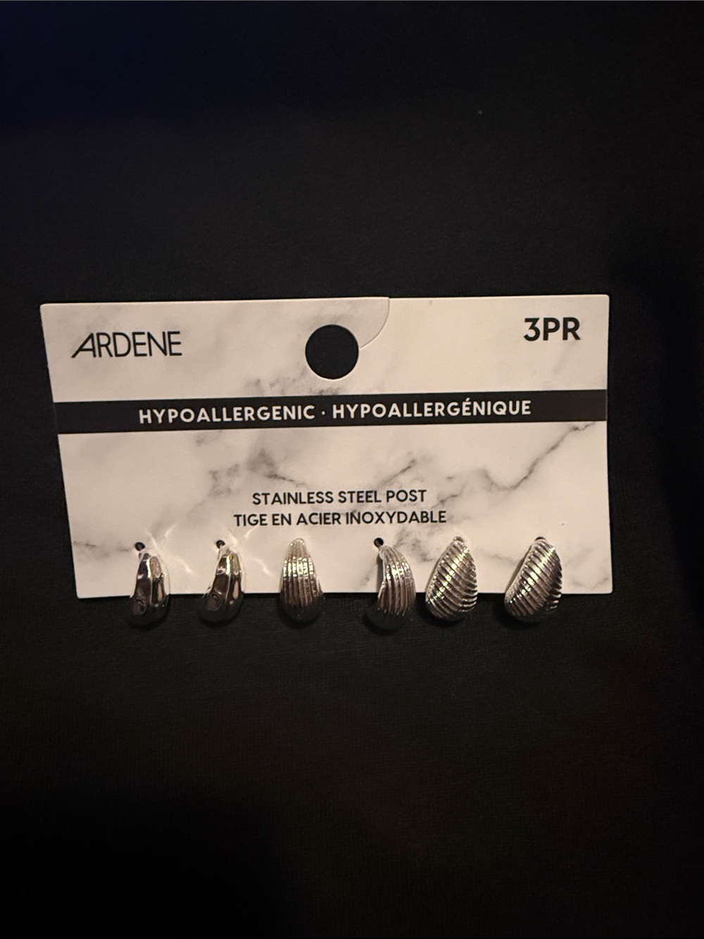 3 Earrings Pack